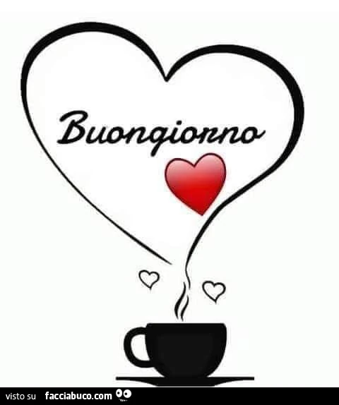 Caffè. Buongiorno nel cuore