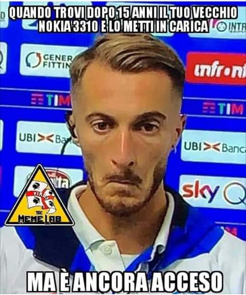 Quando dopo 15 anni trovi il tuo vecchio nokia 3310 e lo metti in carica