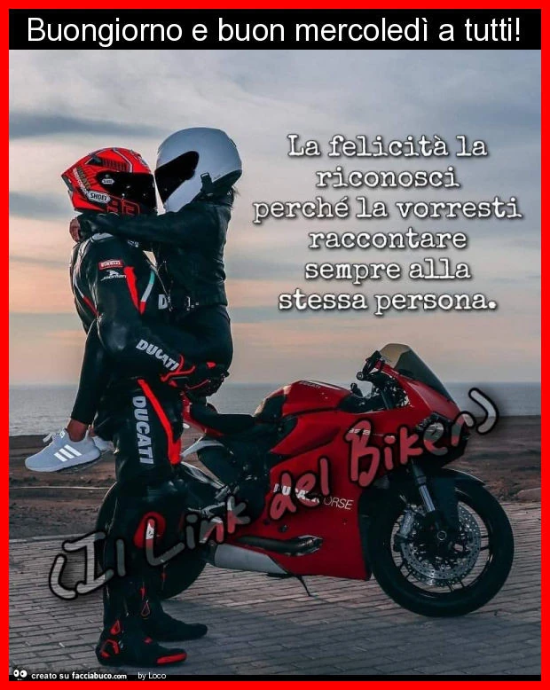 Buongiorno e buon mercoledì a tutti