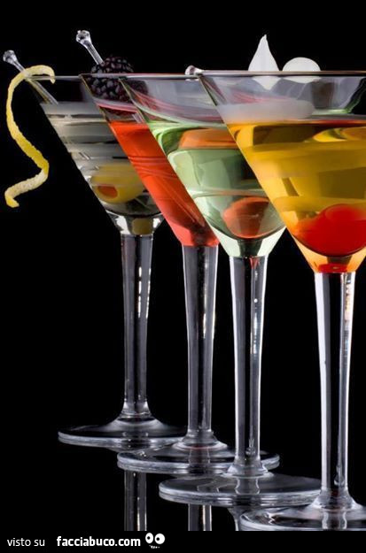 Calici con drink