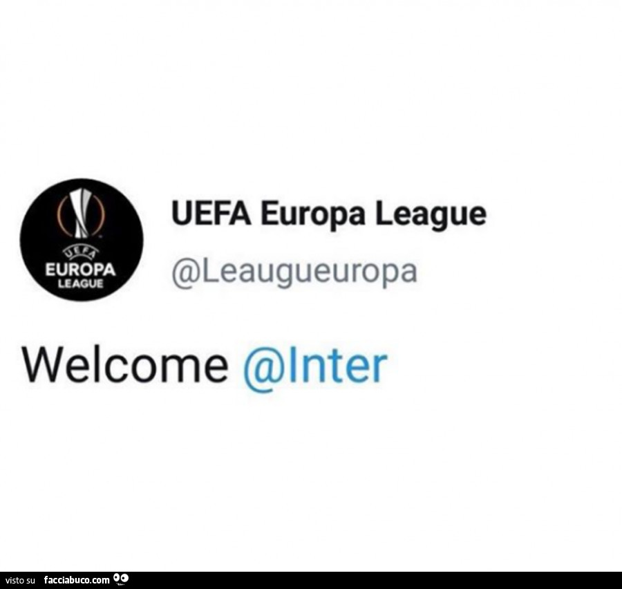 UEFA Europa League: welcome Inter