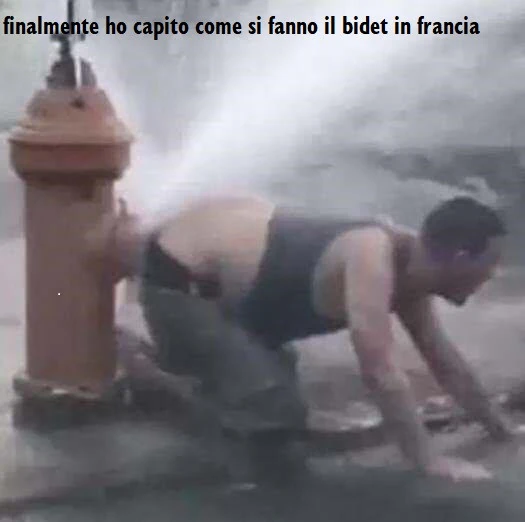 Bidet in francia