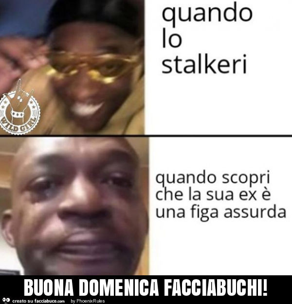 Buona domenica facciabuchi
