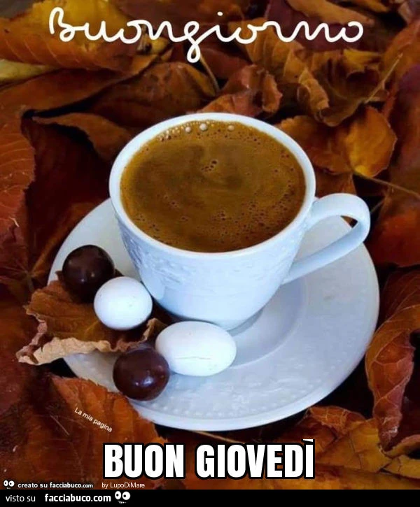 Buon giovedì
