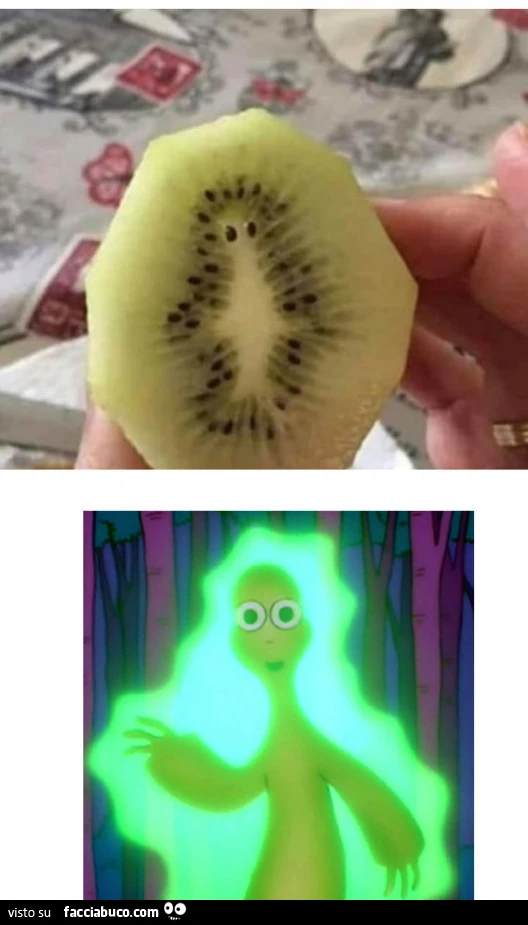 Kiwi come l'alieno dei Simpson