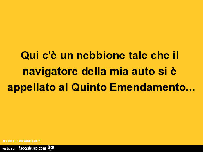 Tutti i meme sulla Nebbia