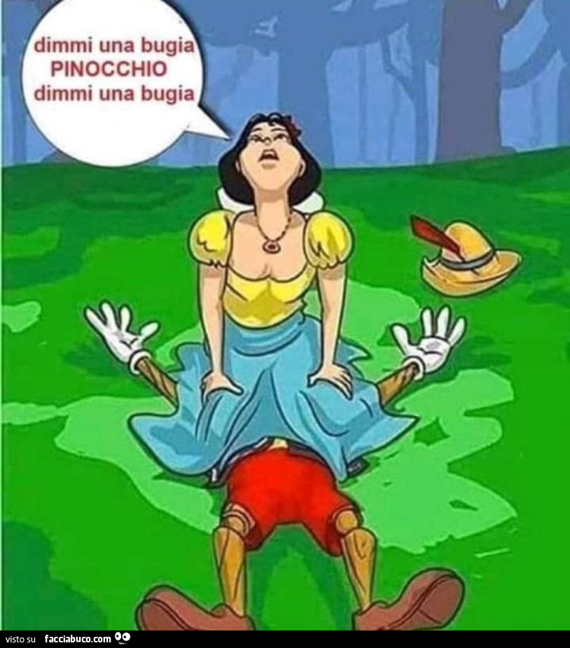 Dimmi una bugia pinocchio dimmi una bugia