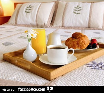 Colazione a letto