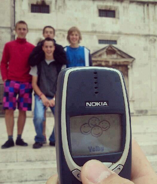 Disegnino sul vecchio Nokia