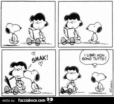 Smak i libri non sono tutto