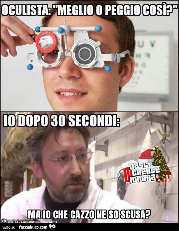 Ma io che cazzo ne so scusa?