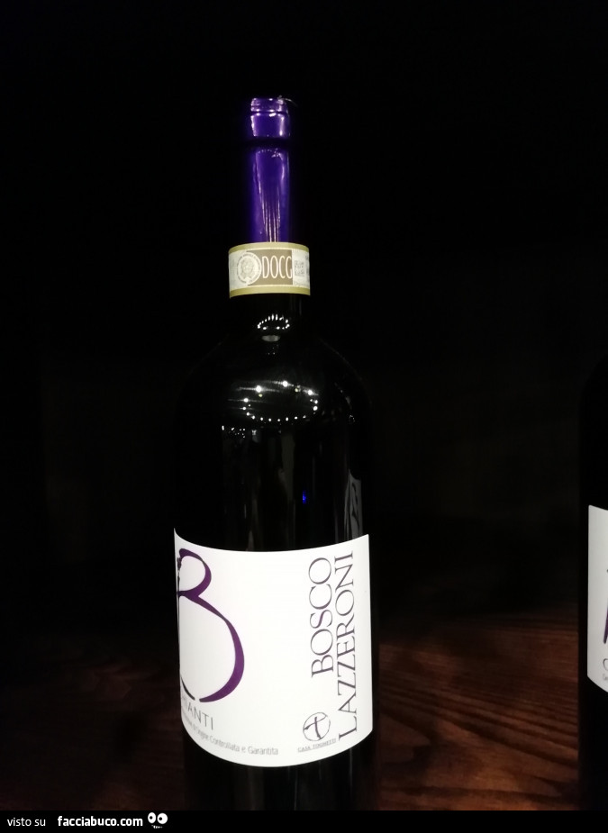 Vino doc Bosco Lanzeroni