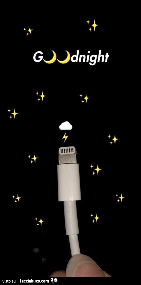 Cavetto apple. Good Night