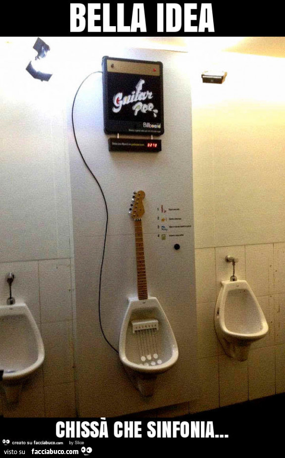 Bella idea chissà che sinfonia