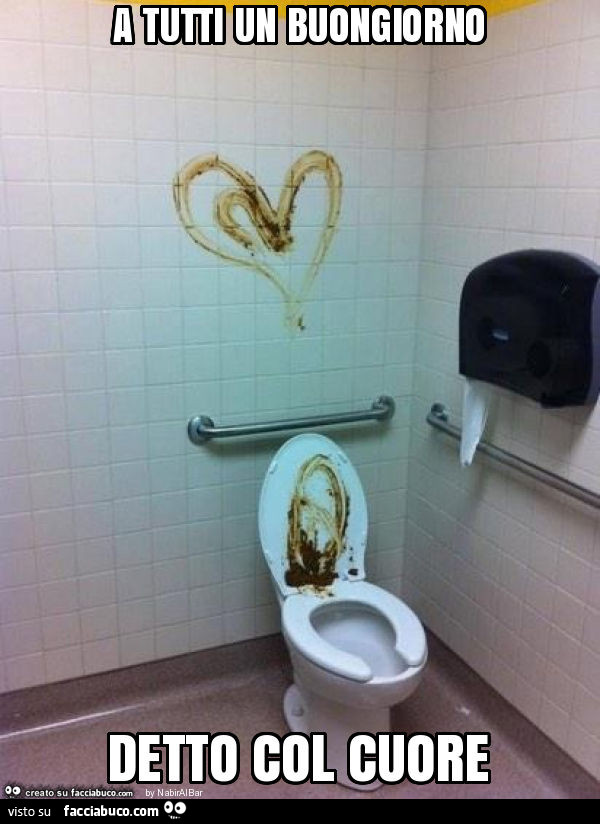 A tutti un buongiorno detto col cuore