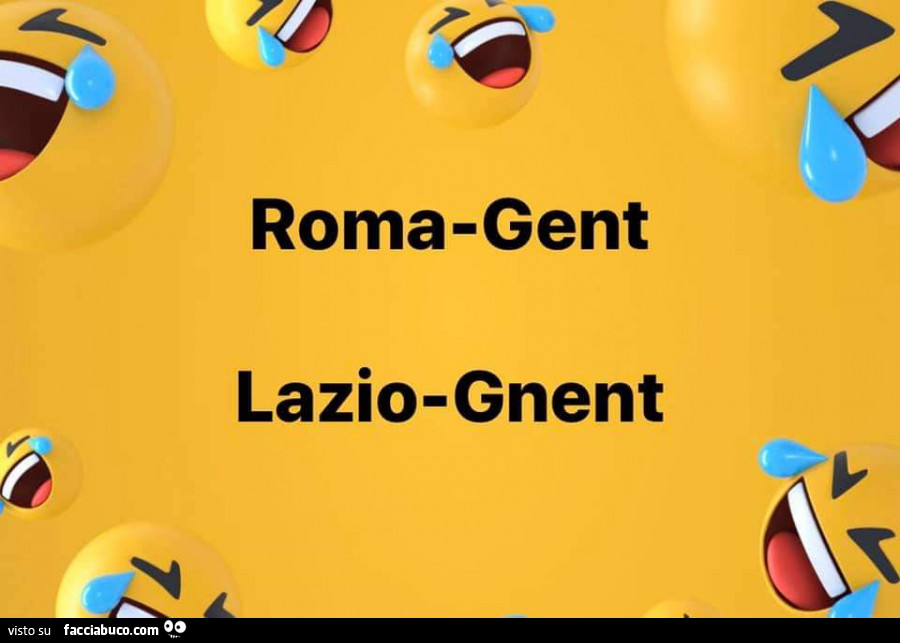 Roma - Gent. Lazio - Gnent