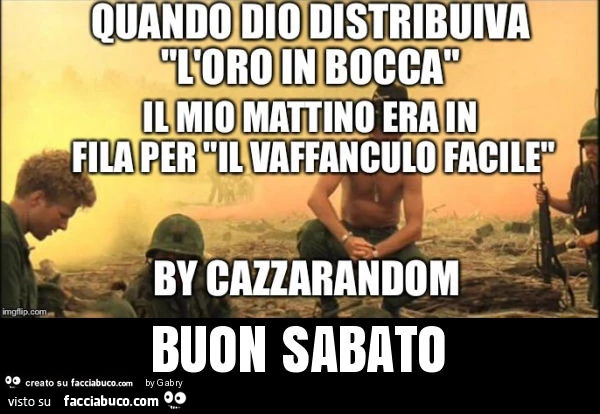 Buon sabato
