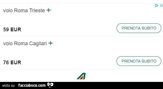 Sponsor Alitalia