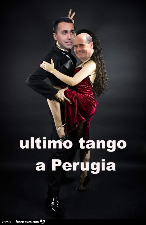 Di Maio e Zingaretti. Ultimo tango a Perugia