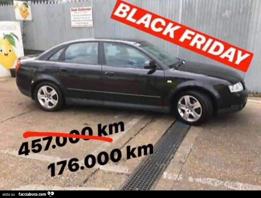 Black Friday 176.000 km