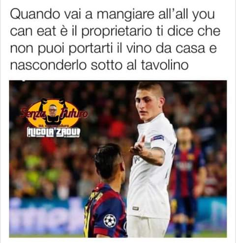 Quando vai a mangiare all you can eat e il proprietario ti dice che non puoi