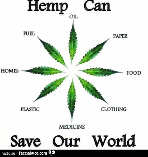 Hemp Can save our world