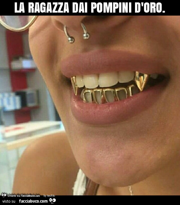La ragazza dai pompini d'oro
