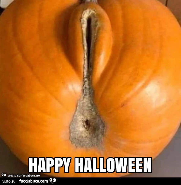 Zucca equivoca. Happy halloween