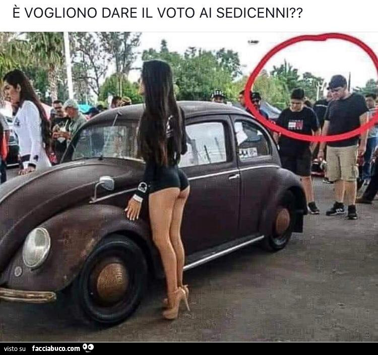 È vogliono dare il voto ai sedicenni?