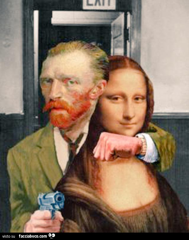 Van Gogh minaccia Monna Lisa