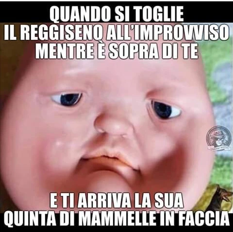 Quando i toglie il reggiseno sll' improvviso mentre w dopea si te