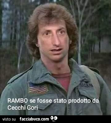 Rambo se fosse stato prodotto da Cecchi Gori