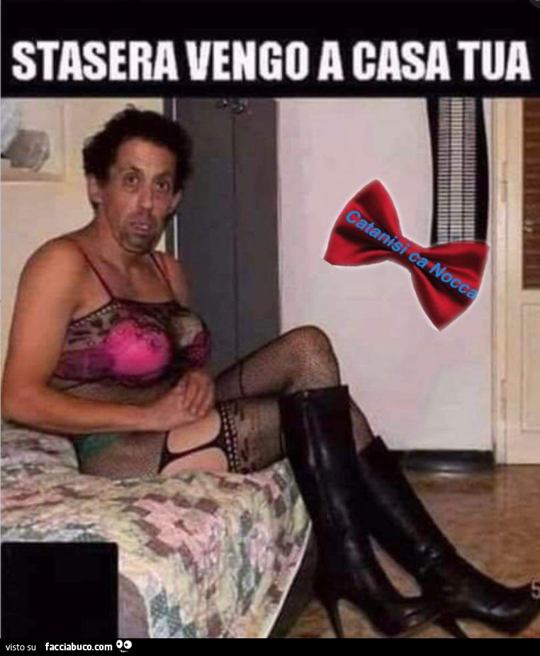Stasera vengo a casa tua