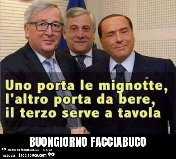 Buongiorno facciabuco