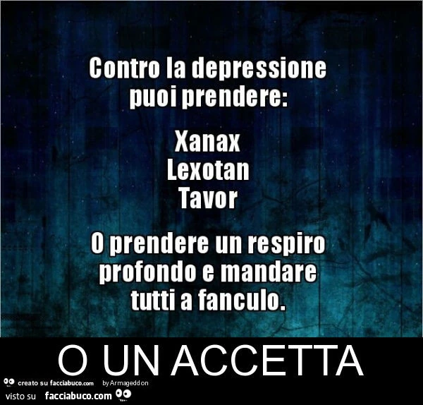 O un accetta