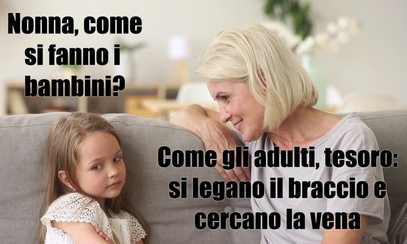 Nonna, come si fanno i bambini?