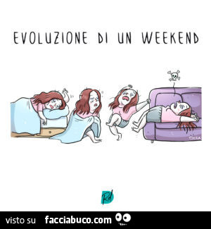 Evoluzione del weekend