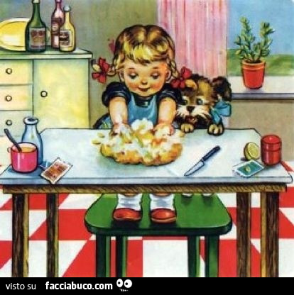 Mariarosa con la torta