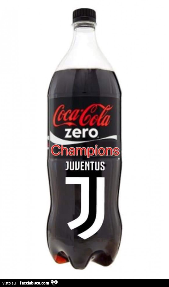 Coca Cola Zero Champions Juventus