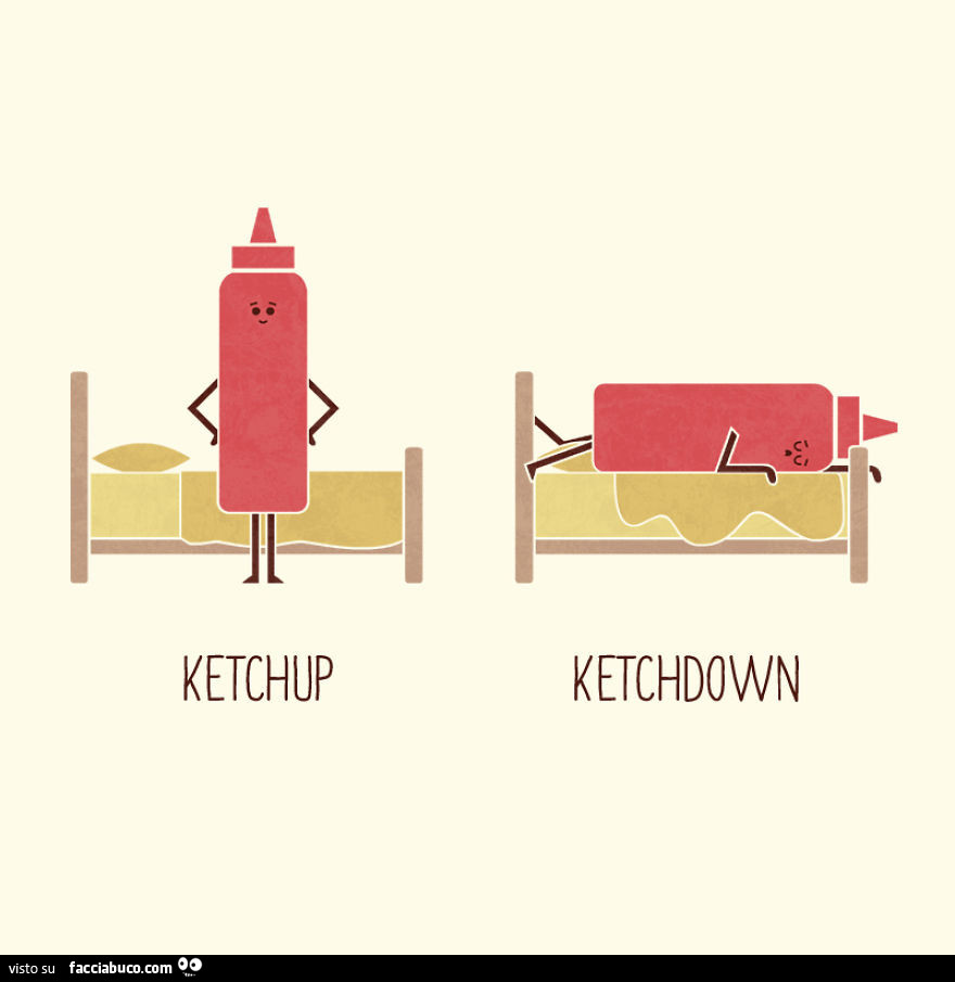 Ketchup. Ketchdown