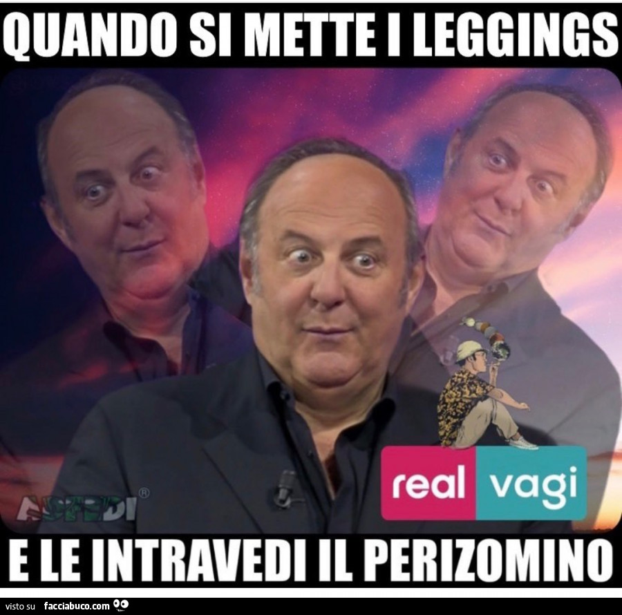 Quando si mette i leggins e le intravedi il perizoma