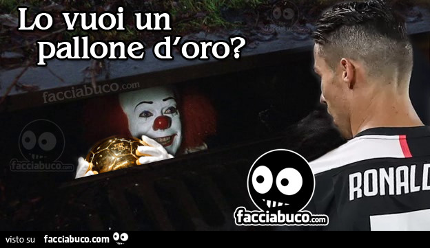 It a Ronaldo: lo vuoi un pallone d'oro?