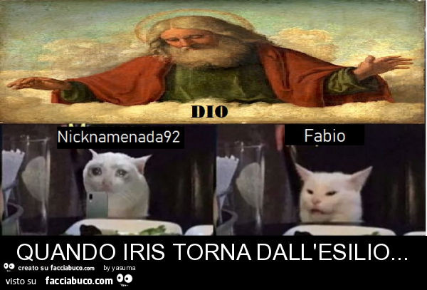 Quando iris torna dall'esilio